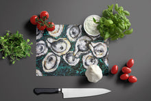 Load image into Gallery viewer, Oyster Lily Glass Cutting Boards – Durable, Decorative Kitchen Art