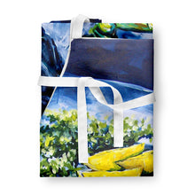 Load image into Gallery viewer, Oyster Plate Apron – Artist-Designed Kitchen, BBQ &amp; Craft Apron