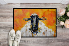 Load image into Gallery viewer, Peach Wool Sheep Doormat-24x36 Indoor / Outdoor Rug | Made in USA