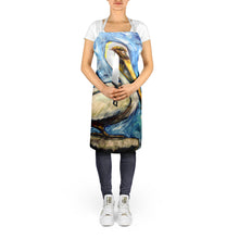 Load image into Gallery viewer, Pelican Blues Apron – Artist-Designed Kitchen, BBQ &amp; Craft Apron