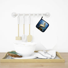 Load image into Gallery viewer, Pelican Blues Pot Holders - Set of 2 Decorative Kitchen Helpers | Made in the USA