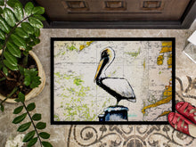 Load image into Gallery viewer, Pelican on Map Doormat-24x36 Indoor / Outdoor Rug | Made in USA