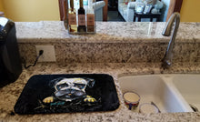 Load image into Gallery viewer, Pug It Out Dish Drying Mat – Absorbent, Artistic Kitchen Essentials