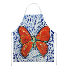 Load image into Gallery viewer, Red Glider Butterfly Apron – Artist-Designed Kitchen, BBQ &amp; Craft Apron