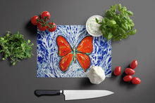 Load image into Gallery viewer, Red Glider Butterfly Glass Cutting Boards – Durable, Decorative Kitchen Art