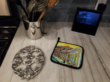 Load image into Gallery viewer, Remember When Pot Holders - Set of 2 Decorative Kitchen Helpers | Made in the USA