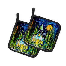 Load image into Gallery viewer, Rock of Ages Church Pot Holders - Set of 2 Decorative Kitchen Helpers | Made in the USA