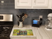 Load image into Gallery viewer, Saint Charles No. 922 Streetcar Glass Cutting Boards – Durable, Decorative Kitchen Art