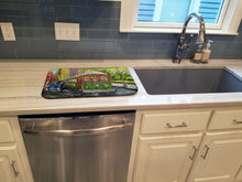 Load image into Gallery viewer, Saint Charles No. 922 Streetcar Again Dish Drying Mat – Absorbent, Artistic Kitchen Essentials