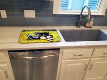 Load image into Gallery viewer, Scooter Pooter and Tooter Goats Dish Drying Mat – Absorbent, Artistic Kitchen Essentials
