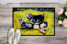 Load image into Gallery viewer, Scooter Pooter and Tooter Goats Doormat-24x36 Indoor / Outdoor Rug | Made in USA