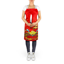Load image into Gallery viewer, Seafood Sandwich Crab Shrimp Crawfish Apron – Artist-Designed Kitchen, BBQ &amp; Craft Apron