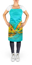 Load image into Gallery viewer, Side By Side Red Fish Apron – Artist-Designed Kitchen, BBQ &amp; Craft Apron