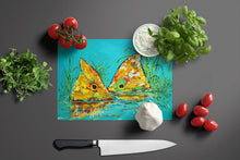 Load image into Gallery viewer, Side By Side Red Fish Glass Cutting Boards – Durable, Decorative Kitchen Art