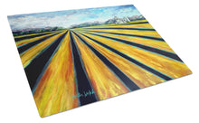 Load image into Gallery viewer, Silos Farm Land Glass Cutting Boards – Durable, Decorative Kitchen Art