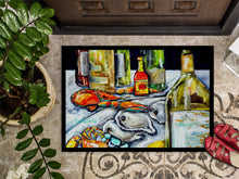 Load image into Gallery viewer, Sit A Spell Seafood Dinner Doormat-24x36 Indoor / Outdoor Rug | Made in USA