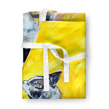 Load image into Gallery viewer, Sleeping In The Sunshine Dog Apron – Artist-Designed Kitchen, BBQ &amp; Craft Apron