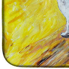 Load image into Gallery viewer, Sleeping In The Sunshine Dog Dish Drying Mat – Absorbent, Artistic Kitchen Essentials