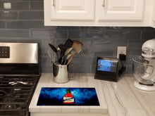 Load image into Gallery viewer, So Hot I'm Blue Sauce Glass Cutting Boards – Durable, Decorative Kitchen Art