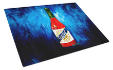 Load image into Gallery viewer, So Hot I'm Blue Sauce Glass Cutting Boards – Durable, Decorative Kitchen Art