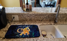 Load image into Gallery viewer, Space Cat Det Cat Dish Drying Mat – Absorbent, Artistic Kitchen Essentials