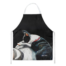 Load image into Gallery viewer, Boston Terrier Spot In The Sun Apron – Artist-Designed Kitchen, BBQ &amp; Craft Apron