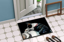 Load image into Gallery viewer, Boston Terrier Spot In The Sun Doormat-24x36 Indoor / Outdoor Rug | Made in USA