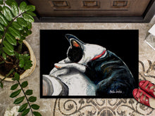 Load image into Gallery viewer, Boston Terrier Spot In The Sun Doormat