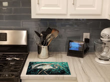 Load image into Gallery viewer, Heron Stretch Glass Cutting Boards – Durable, Decorative Kitchen Art