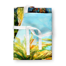 Load image into Gallery viewer, Summer Breezes Palm Tree Apron – Artist-Designed Kitchen, BBQ &amp; Craft Apron