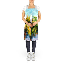 Load image into Gallery viewer, Summer Breezes Palm Tree Apron – Artist-Designed Kitchen, BBQ &amp; Craft Apron