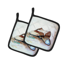 Load image into Gallery viewer, Tap Doses Shoes Pot Holders - Set of 2 Decorative Kitchen Helpers | Made in the USA