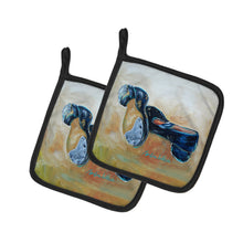 Load image into Gallery viewer, Tapped Out Shoes Pot Holders - Set of 2 Decorative Kitchen Helpers | Made in the USA