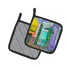 Load image into Gallery viewer, The House Next Door Pot Holders - Set of 2 Decorative Kitchen Helpers | Made in the USA