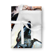 Load image into Gallery viewer, Boston Terrier The Look Apron – Artist-Designed Kitchen, BBQ &amp; Craft Apron