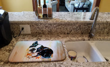 Load image into Gallery viewer, Boston Terrier The Look Dish Drying Mat – Absorbent, Artistic Kitchen Essentials