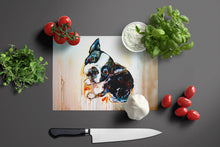 Load image into Gallery viewer, Boston Terrier The Look Glass Cutting Boards – Durable, Decorative Kitchen Art