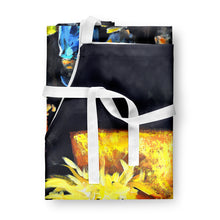 Load image into Gallery viewer, Turn Up The Heat Mardi Gras Apron – Artist-Designed Kitchen, BBQ &amp; Craft Apron