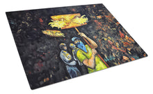 Load image into Gallery viewer, Turn Up The Heat Mardi Gras Glass Cutting Boards – Durable, Decorative Kitchen Art