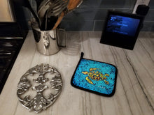 Load image into Gallery viewer, Turtle Drive Pot Holders - Set of 2 Decorative Kitchen Helpers | Made in the USA