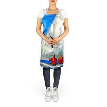 Load image into Gallery viewer, Twos Company Sailboat Apron – Artist-Designed Kitchen, BBQ &amp; Craft Apron