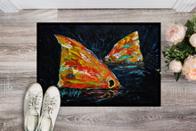 Load image into Gallery viewer, Red Fish Two Tales Doormat-24x36 Indoor / Outdoor Rug | Made in USA