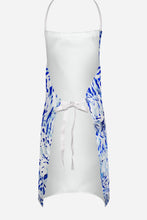Load image into Gallery viewer, Butterfly Violet Tip Apron – Artist-Designed Kitchen, BBQ &amp; Craft Apron