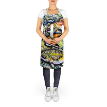 Load image into Gallery viewer, Wanna Be Fishin Apron – Artist-Designed Kitchen, BBQ &amp; Craft Apron