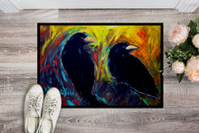 Load image into Gallery viewer, What Was That Black Crows Doormat