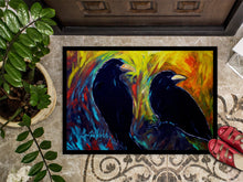 Load image into Gallery viewer, What Was That Black Crows Doormat