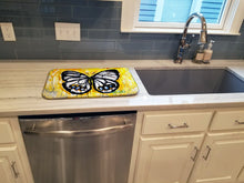 Load image into Gallery viewer, Buttefly Whisp Dish Drying Mat – Absorbent, Artistic Kitchen Essentials