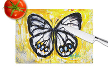 Load image into Gallery viewer, Buttefly Whisp Glass Cutting Boards – Durable, Decorative Kitchen Art