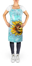 Load image into Gallery viewer, Yellow Sun Sunflowers Apron – Artist-Designed Kitchen, BBQ &amp; Craft Apron