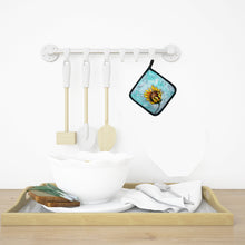 Load image into Gallery viewer, Yellow Sun Sunflowers Pot Holders - Set of 2 Decorative Kitchen Helpers | Made in the USA